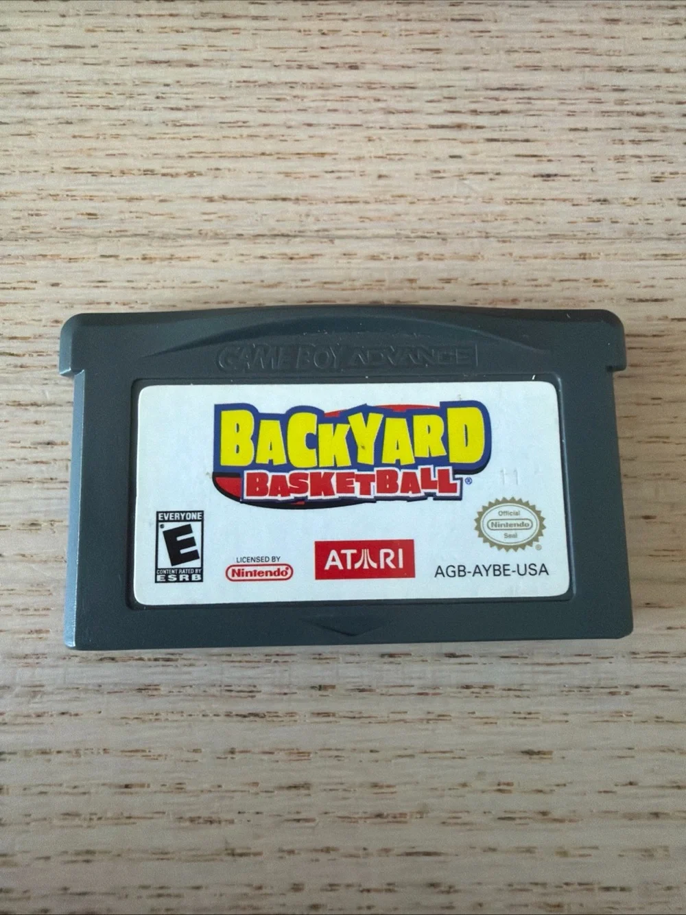 Gameboy Advance Backyard Basketball